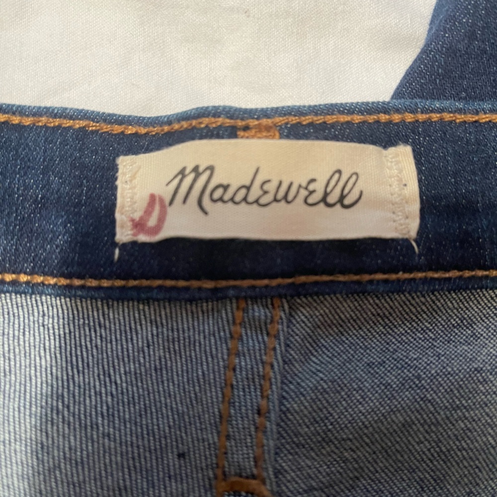 Madewell Dark Blue Skinny Jeans